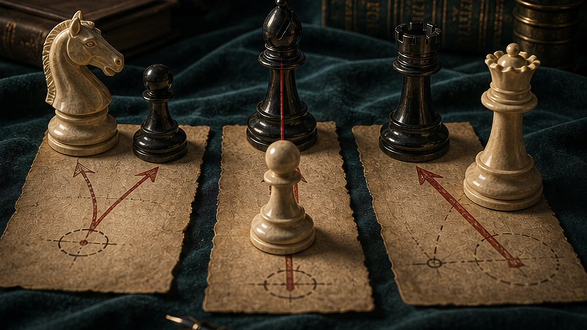 Táctica de ajedrez, puzzles y jaques mate