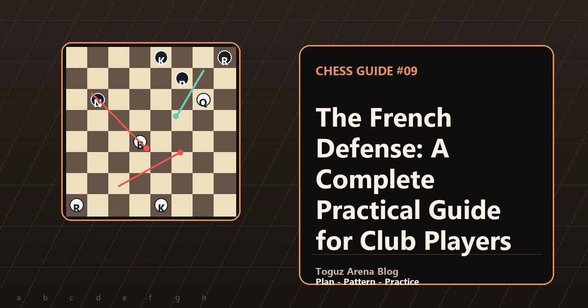 La Defensa francesa: Una guía práctica completa para jugadores de club