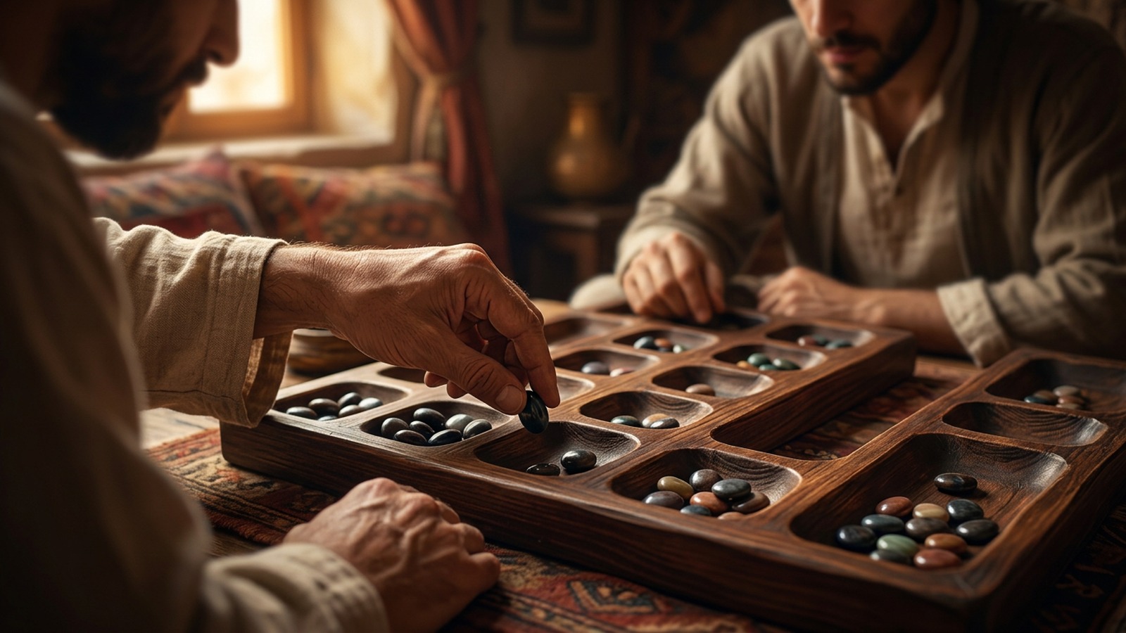 Как играть в тогыз кумалак онлайн бесплатно