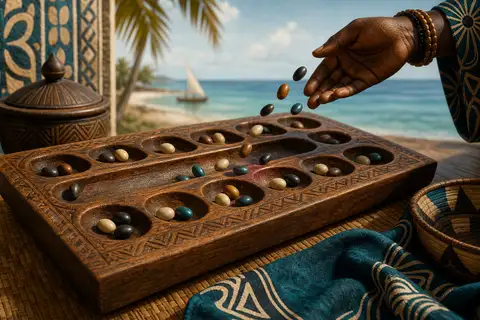Bao: East Africa's Four-Row Mancala Rules and Context