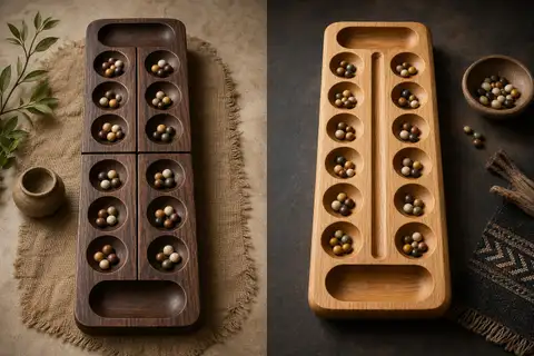 Kalah vs Mangala: Which Mancala Game Should You Play First?